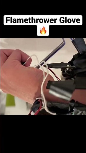 DIY Flamethrower Glove 🔥