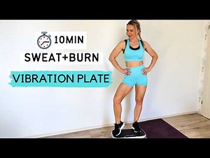 10 Min VIBRATION PLATE workout 🔥