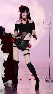 #BeautyLeg #HighHeels 👠 Knee High Socks #ShortPants #leather #gloves #DanceGirl