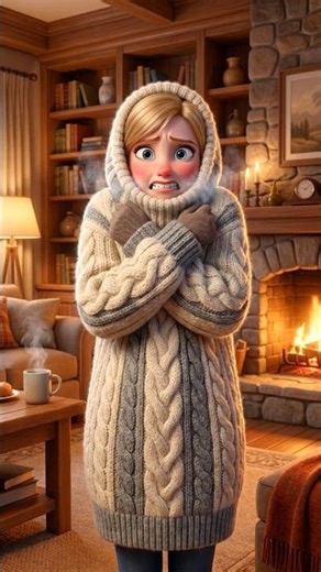 Why her feet are ALWAYS freezing 🥶 #shorts