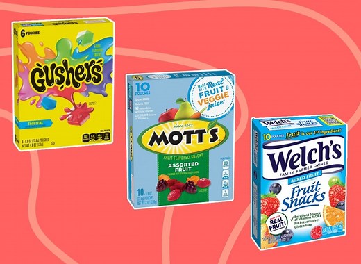 15 Popular Fruit Snacks, Ranked by Sugar