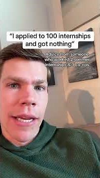 How to get an engineering internship (Real advice if you applied to a ton of internships)