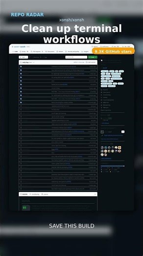 Clean up terminal workflo…