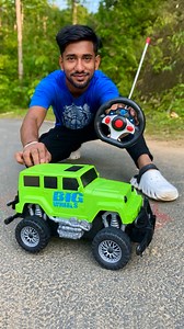 Big Wheel RC Jeep Wrangler Unboxing 🔥 #shorts #rcjeep #unboxing #nazibketoys #reels #viral | Nazib Ke Toys