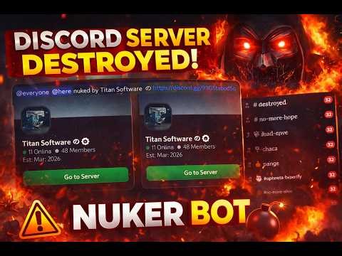 💣 This Bot Can Destroy a Discord Server in Seconds…