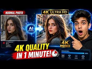 How to Convert Normal Photo to 4K Ultra HD