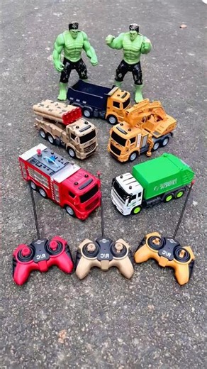 Five Remote Control Rc Truck Testing