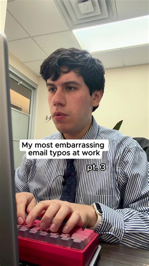 Comment your most embarrassing typos! Build the amazing keyboard in this video with items from Kinetic Labs: - Keyboard base: Nut65 - Switches: Salmon Tactile - Keycaps: Chained Together PBT Keycaps #officehumor #corporatehumor #comedy #mechanicalkeyboard