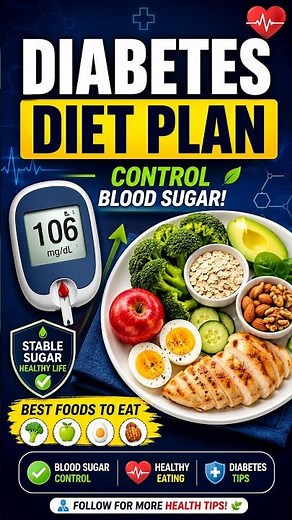 Best Diet Plan for Diabetic Patients | Control Blood Sugar Naturally 🩺🥗