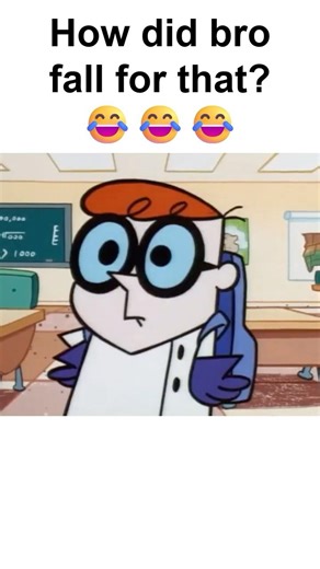 How did bro fall for that? #dexterslaboratory #dexterslab #cartoonnetwork