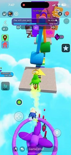 MegaFun Obby 748-749 in #hypehype #mobilegame #gameplay