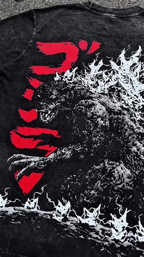 Godzilla Vintage Graphic Shirt for Streetwear Fans