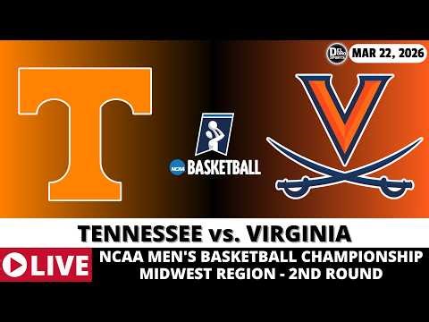 TENNESSEE VS VIRGINIA 🏀 NCAAM Basketball Game Score Radio Play-by-Play