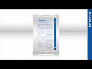 Dry carpet cleaning with Carpetlife System - Working stages