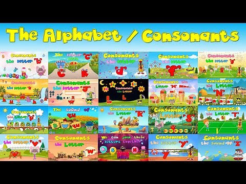 The Alphabet / All the Consonants / Phonics Mix!