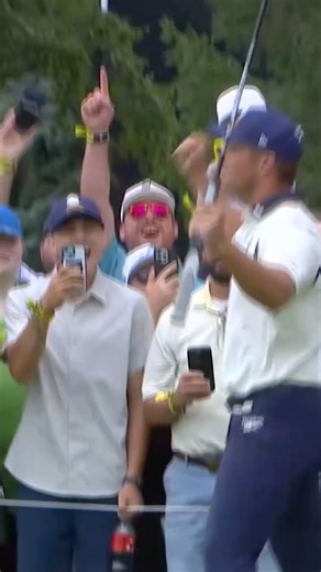 ELECTRIC! 🗣️ Bryson DeChambeau justifies his match play pick and Crushers GC advance to the Finals 🙌#LIVGolfMichigan | LIV Golf