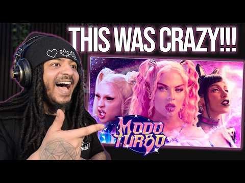 FIRST TIME Hearing MODO TURBO 😳🔥 | Luísa Sonza, Pabllo Vittar & Anitta Reaction
