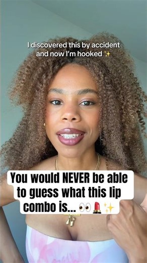 BLUE lip gloss?? 🙂‍↕️ Trust the process ✨ #lipcombo #lipcombotutorial #makeup #nyxcosmetics