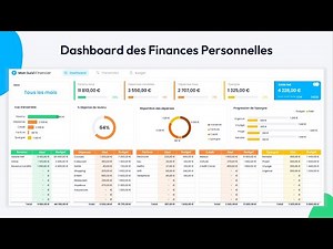 Tableau de Bord Interactif pour la Gestion des Finances Personnelles | Excel Avancé