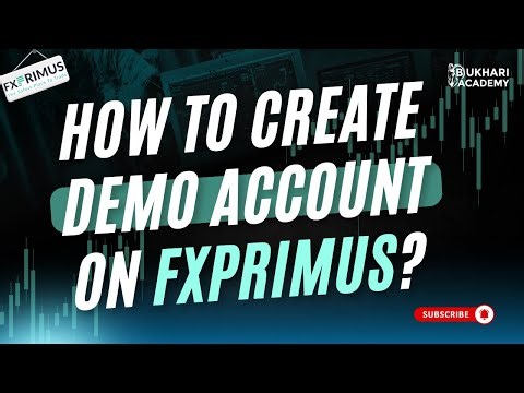 How to create a Demo account on FXPrimus? | Bukhari Academy