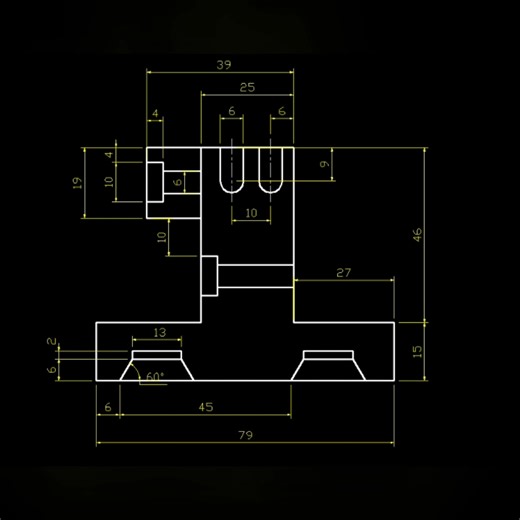 CAD入门教程50例经典案例