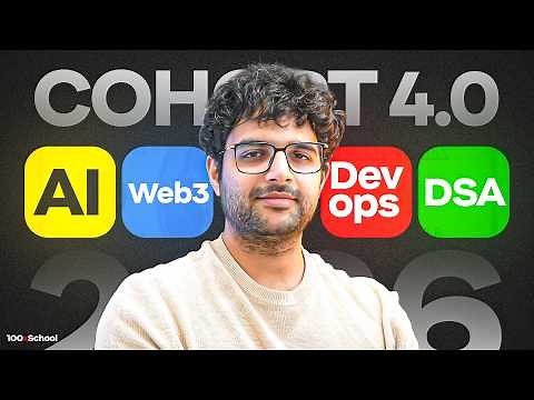 Launching Complete AI/ML, Web3 and Web Dev Bootcamp