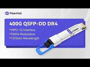 400G QSFP-DD DR4 Transceiver: High-Density Connectivity | FiberMall
