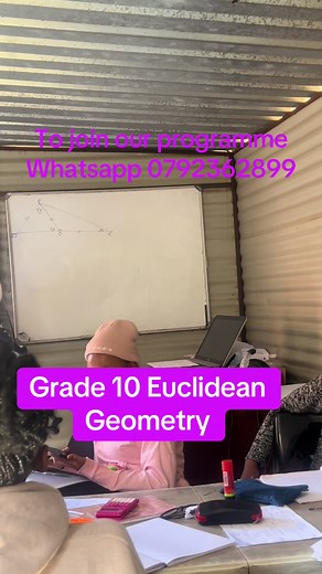 Working On Euclidean Geometry with my Grade 10 Learners, Space is available, Join us Now…whatsapp 0792362899 #vaaltiktok #mathematics #grade10maths #euclideangeometry #fyiシ゚viral