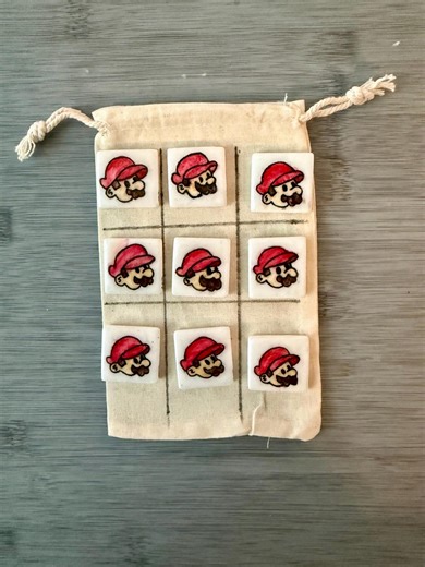 Mushroom Tic Tac Toe Set - Etsy Canada