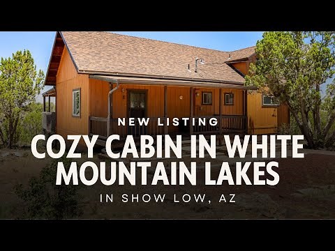 Show Low, AZ Log Cabin for Sale | 1,438 SF | 2 Bedrooms | 2 Baths