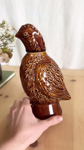 Vintage Quail Decanter, Old Mr. Boston Bob, Liquor Bottle OMB #2 - Etsy