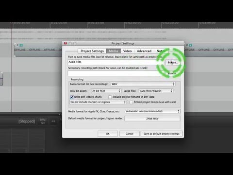 Reaper 005 - Audio Files folder