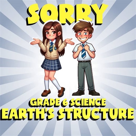 Earth’s Structure SORRY Science Game - No Prep Grade 6 Review