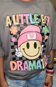 A Little Bit Dramatic Tee - Etsy