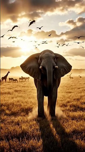 Ella the Elephant and the Golden Savannah | Heartwarming Kids Story About Kindness