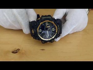 Watch guide: Casio G-Shock Mudmaster GWG-1000GB-1AER, test, review, German