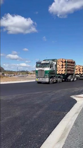 cabover log truck 🚒 New Zealand #congress
