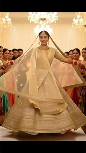 Radiant Indian Bride at Her Wedding 💍 #Wedding #IndianBride #BigFatIndianWedding