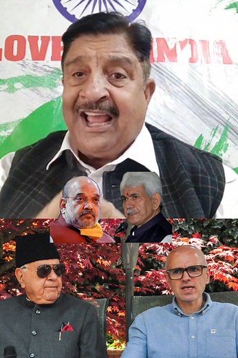 Sunil Dimple: Article 370 not linked to militancy; demands Army control and dissolution of J&K Assembly till statehood. #SunilDimple #JammuKashmir #Article370 #Statehood4JK | 9NewsUrdu