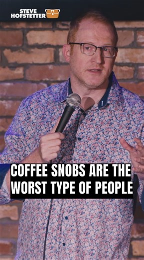 92K views · 3.4K reactions | Coffee snobs take other peoples coffee preference personally... why?! Tour Dates: July 20 Baltimore, July 21 Richmond, July 22 Virginia Beach, July 23 Greensboro, July 24 Charlotte #stevehofstetter #standup #comedian #comedy | Steve Hofstetter | Facebook