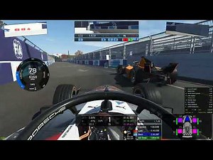 rFactor2 : Formula E Gen3 . New York E-Prix . Pascal Wehrlein . Porsche
