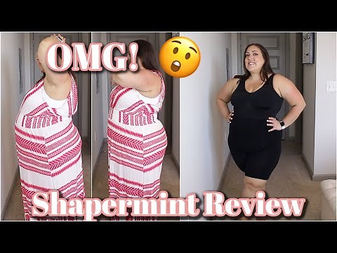 MY FAVORITE SHAPEWEAR OF ALL TIME | SHAPERMINT SHAPEWEAR TRY-ON REVIEW & TRY-ON HAUL | MISSGREENEYES
