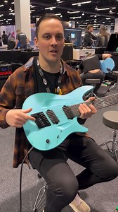 All anyone could talk about at the Revv Amplification & Aristides Guitars booth at NAMM was the multiscale EverTune bridge that Aristides debuted. What an amazing instrument... all the benefits of multiscale design with the tuning stability and intonation of EverTune. Keep up the great work, Aristides! 😎 | EverTune