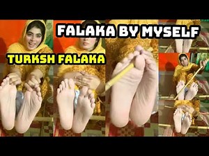 Falaka by myself + feet scrunching || turksh Falaka challenge #awareness #challenge #itsfozii