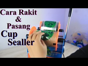 How to Assemble and Install a Plastic Cup Sealer Sealing Machine Manual Plastic Cup Press Tool