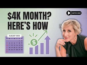 She Started Her Business and Hit $4,000 in One Month! Here's How!