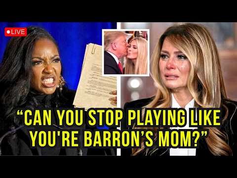 Melania Trump Tries to Rattle Jasmine Crockett — Her Calmly Reply Flips the Script!