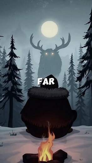 This Wendigo Folklore Will Haunt You… | Horror Cartoon Short