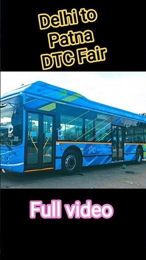 “₹1200 में AC सफर! 🔥 Delhi to Patna DTC Bus Service – Timing, Fare & Full Details”