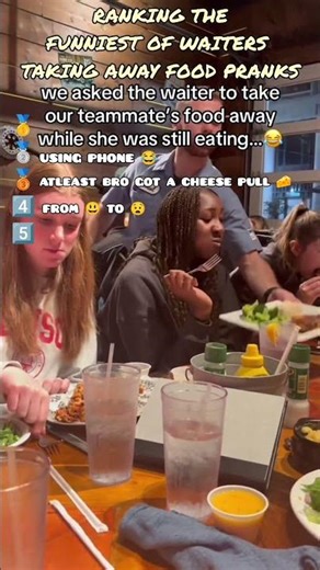 Ranking The Funniest of Waiters Taking Away Food Pranks 🍛